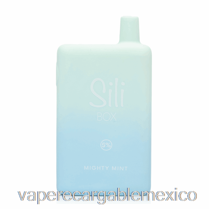 Vape Recargable Sili Box 6000 Desechable Mighty Mint